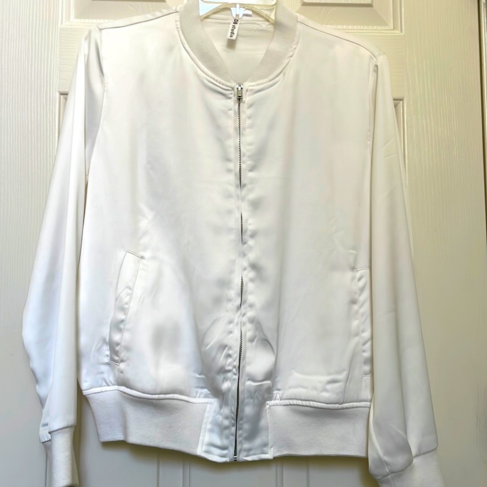 BRIDE Sequined Bomber Jacket Size S for Wedding - Picture 4 of 8